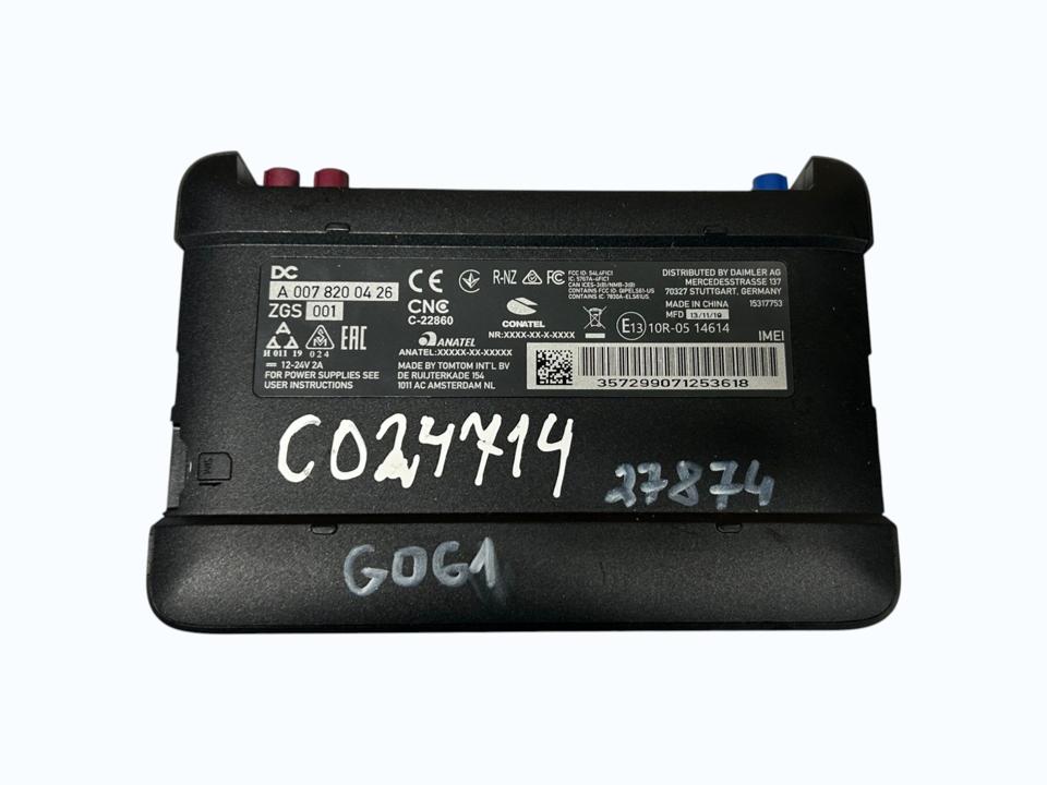 Блок управления A0078200426 TomTom Mercedes-Benz Trucks ACTROS MP4 / MP5 2020