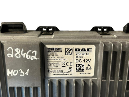 Radio, multimedia 2382815 DAF XG 2023