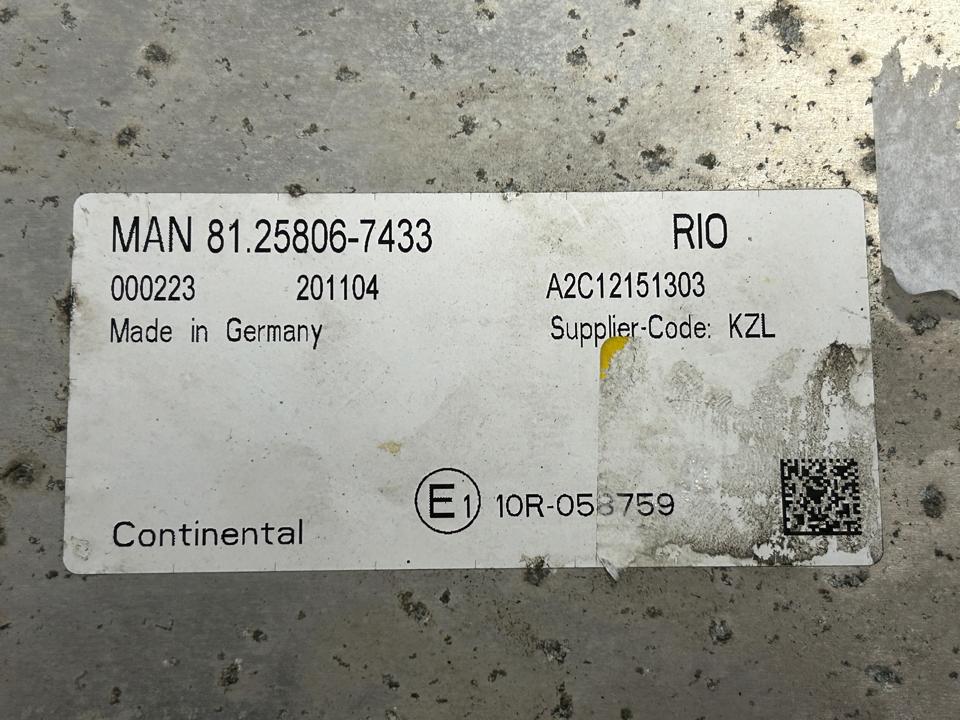 Control unit 81258067433 RIO MAN Trucks TGX II 2021