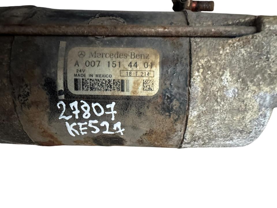 Starteris A0071514401 Mercedes-Benz Trucks ACTROS MP4 / MP5 2018