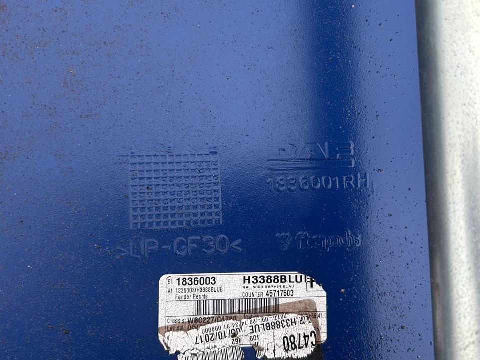 Kabinos spoilerių komplektas 1675975 DAF XF 2017