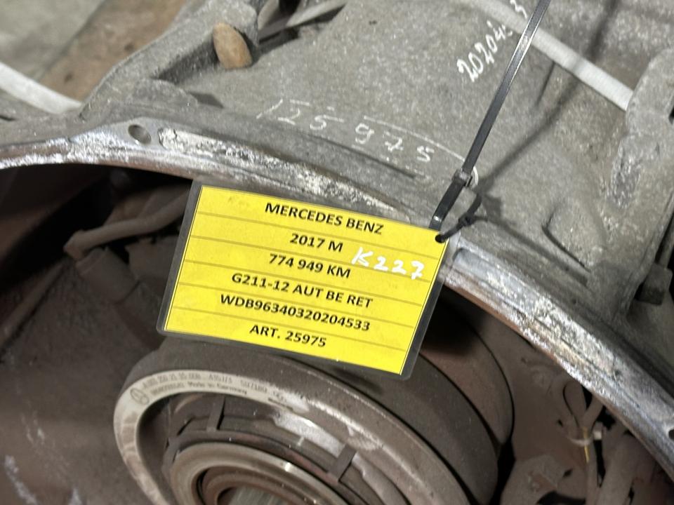 Gearbox G211-12 Mercedes-Benz Trucks ACTROS MP4 / MP5 2017