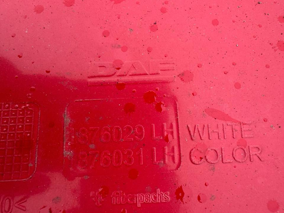 Cab side spoiler 1876029 DAF XF 2018