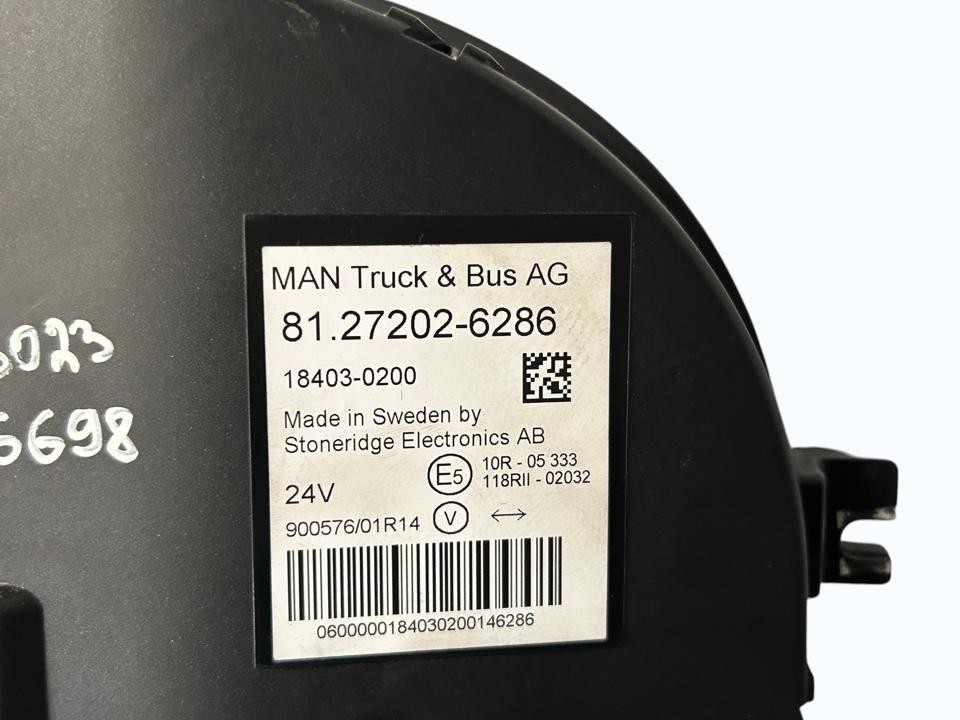Instrument cluster 81272026286 MAN Trucks TGX I 2019