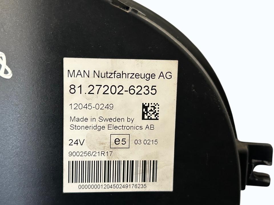 Instrument cluster 81272026235 MAN Trucks TGX I 2012