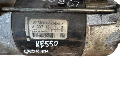Starteris A0071511801 Mercedes-Benz Trucks ACTROS MP4 / MP5 2015