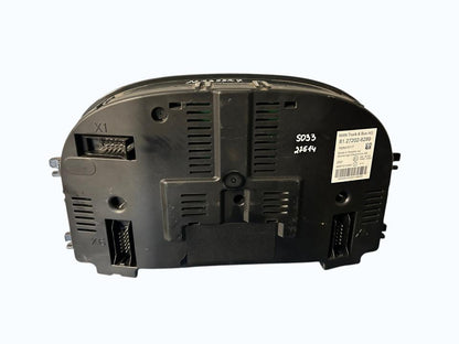 Instrument cluster 81272026289 UK MAN Trucks TGX I 2019
