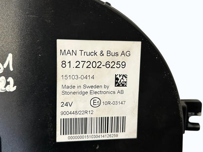 Instrument cluster 81272026259 UK MAN Trucks TGL I 2015