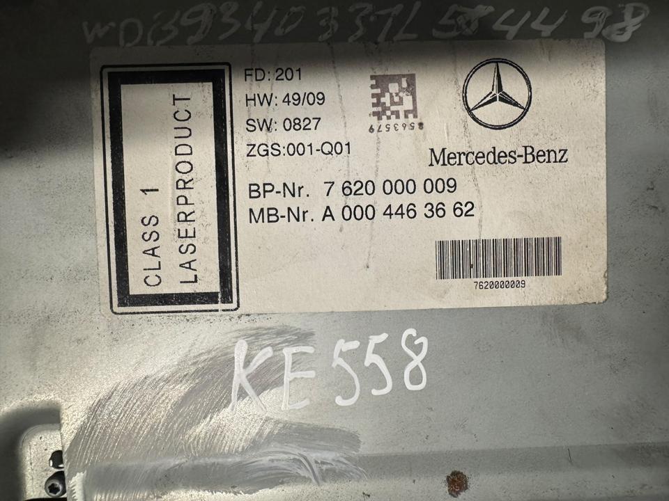 Radija, navigacija A0004463662 Mercedes-Benz Trucks ACTROS MP2 / MP3 2013