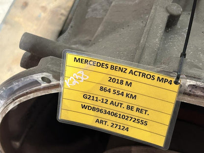 Pavarų dėžė G211-12 Mercedes-Benz Trucks ACTROS MP4 / MP5 2018