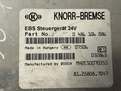 Control unit 81258087047 EBS MAN Trucks TGX I 2018