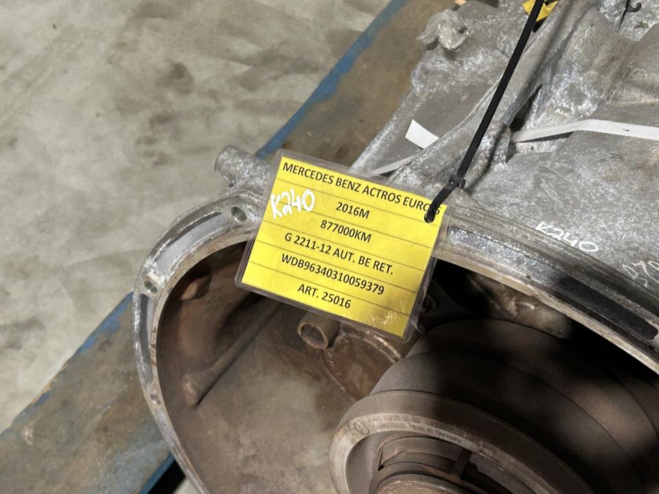 Gearbox G211-12 Mercedes-Benz Trucks ACTROS MP4 / MP5 2016