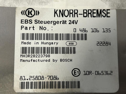 Valdymo blokas 81258087086 EBS MAN Trucks TGX II 2021