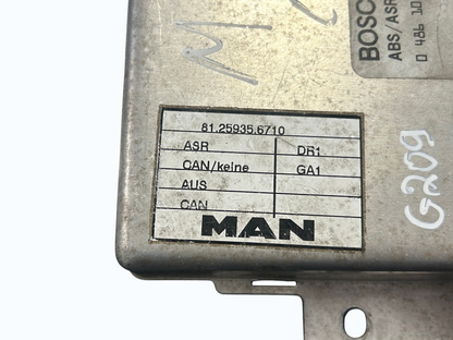 ABS/ASR/EBS 81259356710 control MAN Trucks TGX I 2006