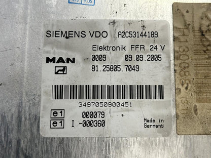 Central Electrics 81258057049 FFR MAN Trucks TGX I 2005