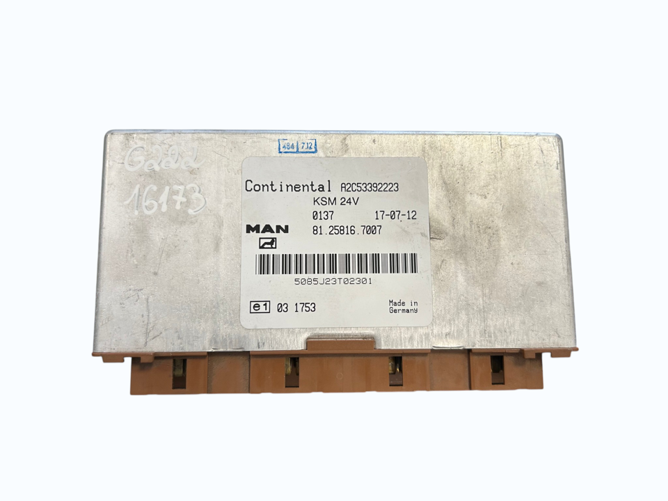 Central Electrics 81258167007 KSM MAN Trucks TGX I 2012