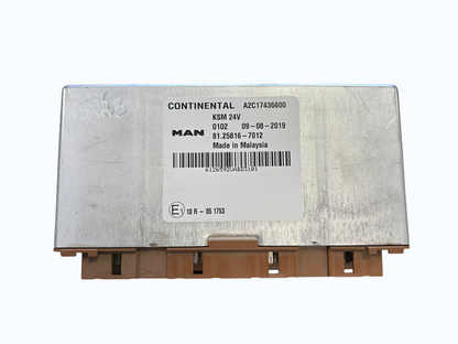 Central Electrics 81258167012 KSM MAN Trucks TGX I 2019
