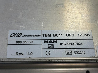 Control unit 81258127024 GPS TBM MAN Trucks TGX I 2013