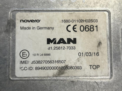 Control unit 81258127033 MAN Trucks TGX I 2016