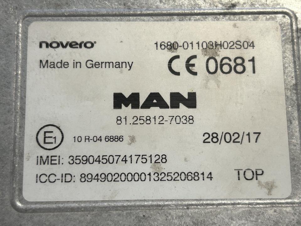 Control unit 81258127038 MAN Trucks TGX I 2017