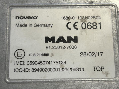 Control unit 81258127038 MAN Trucks TGX I 2017