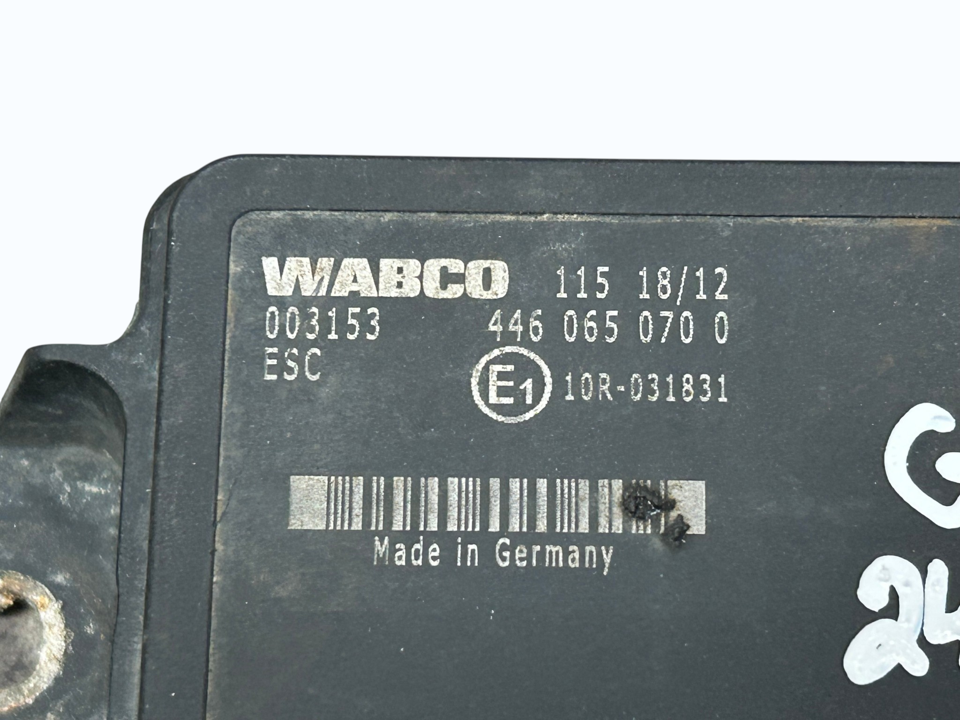 Control unit 4460650700 ESC MAN Trucks TGL I 2012