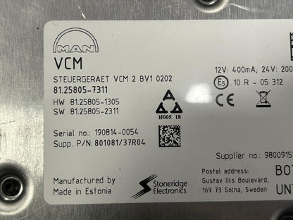 Control unit 81276076017 RIO Box MAN Trucks TGX I 2019