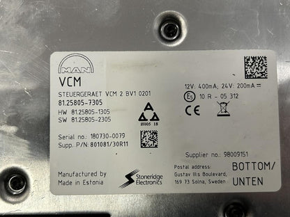 Control unit 81276076006 RIO Box MAN Trucks TGX I 2018