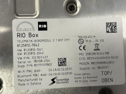 Control unit 81276076001 RIO Box MAN Trucks TGX I 2018