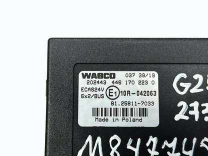 Блок управления 81258117033 ECAS24V MAN Trucks TGX I 2019