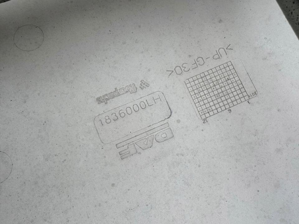 Kabinos šoninis spoileris 1836000 DAF XF 2019