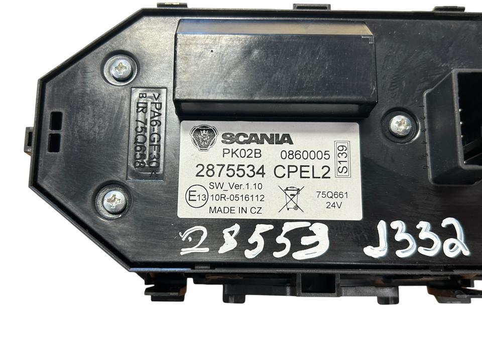 Lights switch 2875534 CPEL2 Scania R II 2024