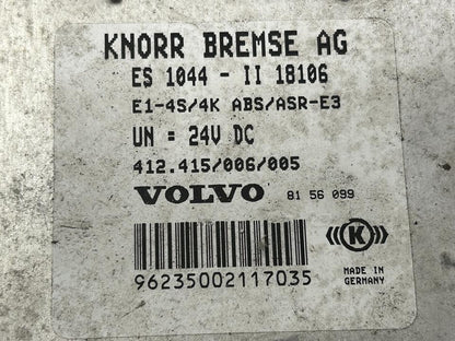 Control unit 412415006005 ABS ASR Volvo Trucks FM 2005