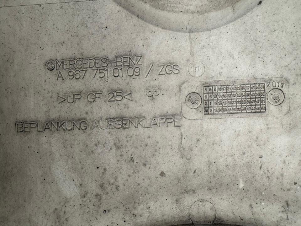 Kapotas, variklio dangtis A9677510109 Mercedes-Benz Trucks ATEGO 3 2018