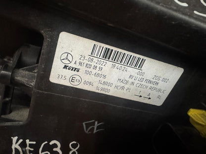 Headlight A9618200859 Mercedes-Benz Trucks ACTROS MP4 / MP5 2022 Left Front