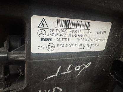 Headlight A9608200639 Mercedes-Benz Trucks ACTROS MP4 / MP5 2023 Left Front