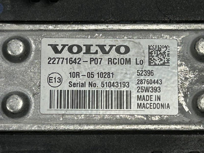 Control unit 22771642 RCIOM Volvo Trucks FH III 2025