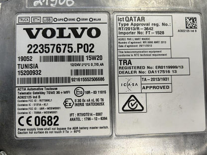 Valdymo blokas 22357675 TGW2 Volvo Trucks FH II 2015