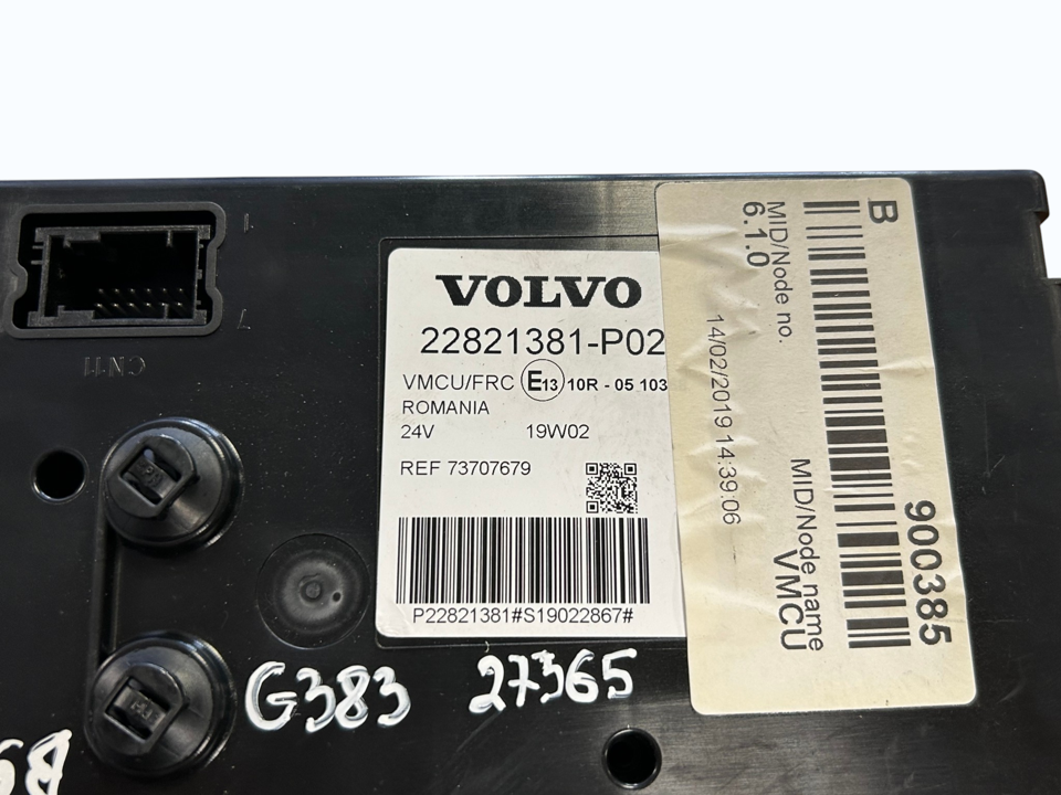 Control unit 22821381 VMCU Volvo Trucks FH II 2019
