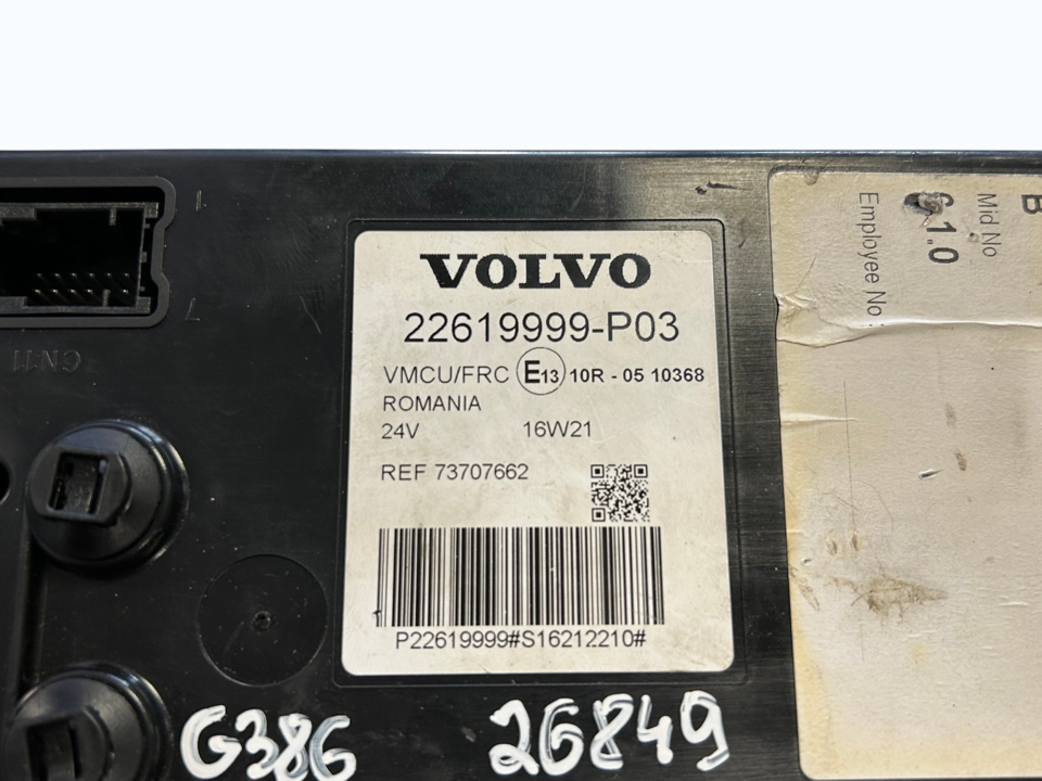 Valdymo blokas 22619999 VMCU Volvo Trucks FH II 2016