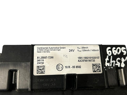 Панель приборов 81258077298 MAN Trucks TGX II 2024