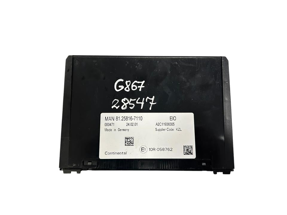 Control unit 81258167110 EIO MAN Trucks TGX II 2024