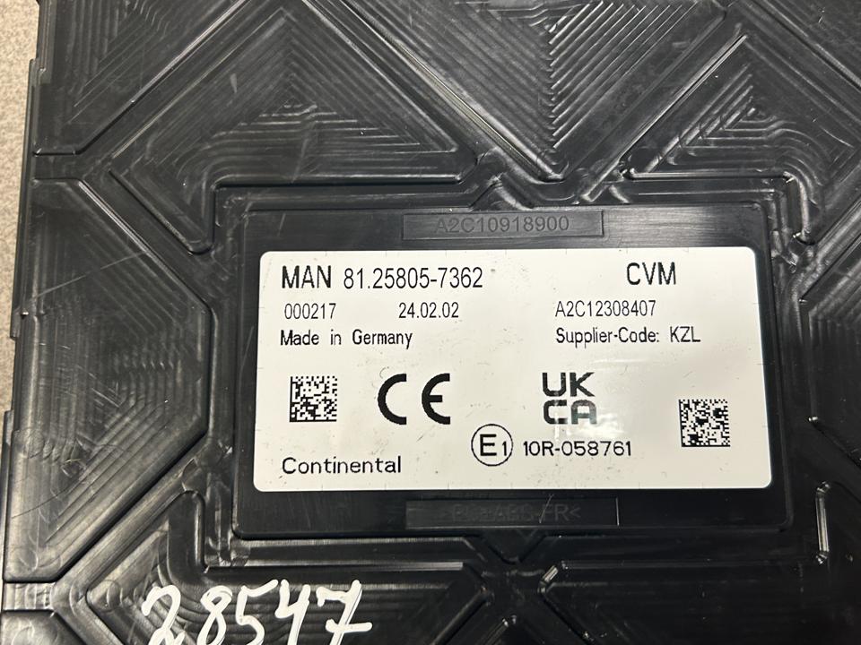 Control unit 81258057362 CVM MAN Trucks TGX II 2024