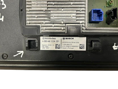 Rear view monitor, display A0004461594 Mercedes-Benz Trucks ACTROS MP4 / MP5 2022