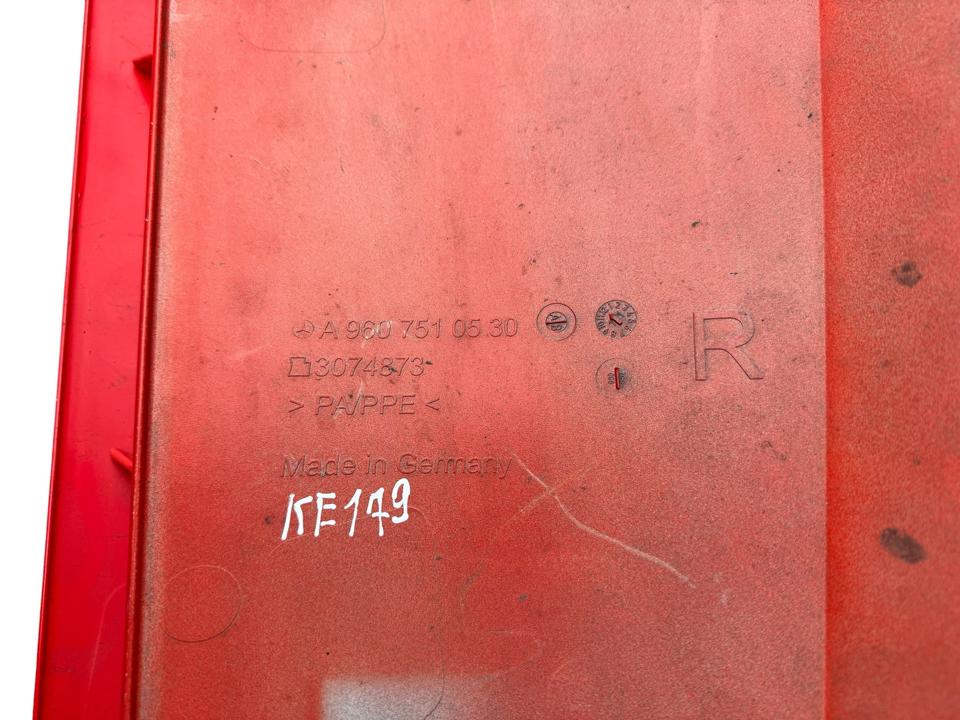Cabin corner A9607510530 Mercedes-Benz Trucks ACTROS MP4 / MP5 2018 Right