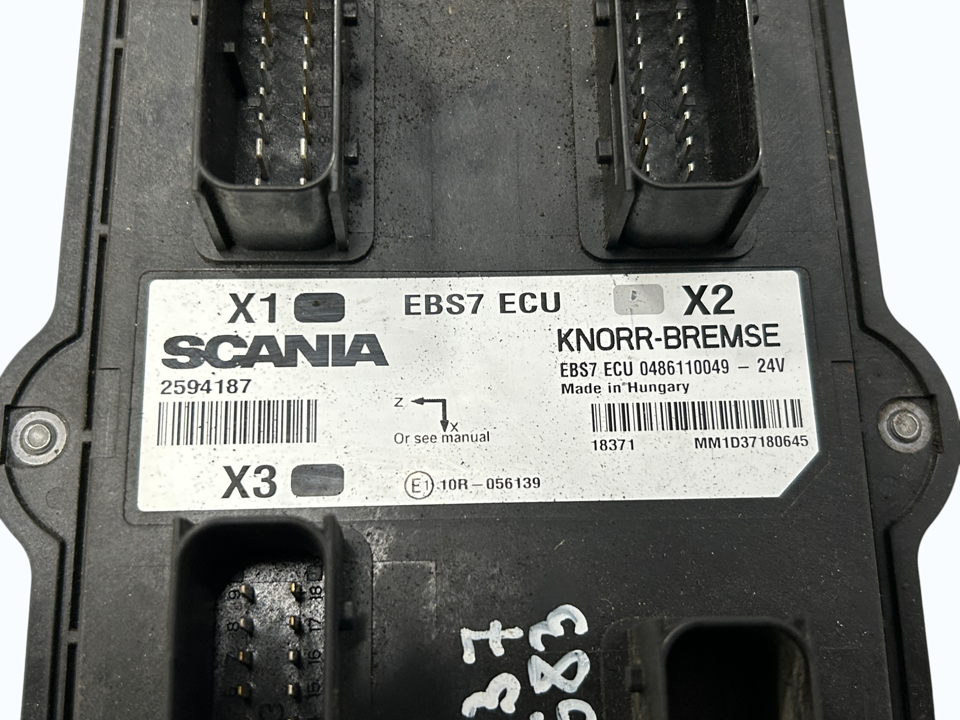 Valdymo blokas 2594187 EBS7 Scania R II 2018
