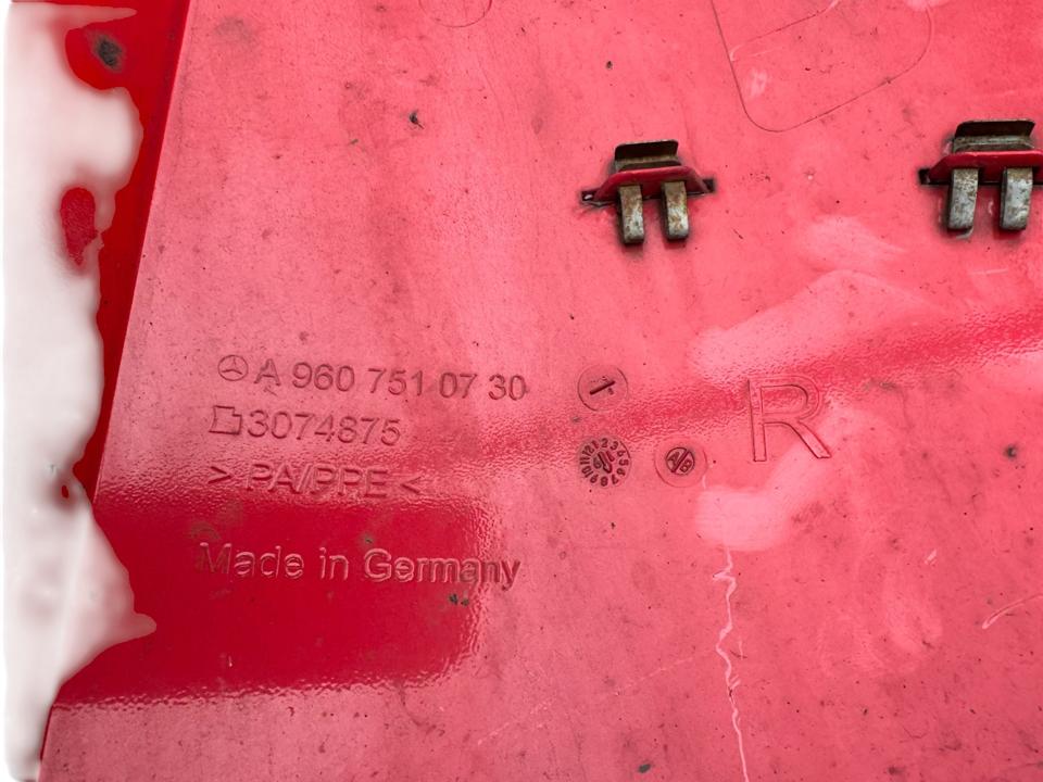 Cabin corner A9607510703 Mercedes-Benz Trucks ACTROS MP4 / MP5 2018 Right