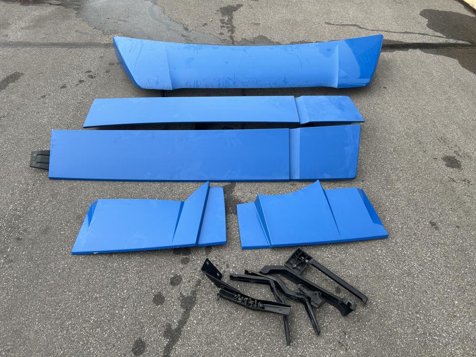 Cabin spoilers set A9607902344 BigSpace Mercedes-Benz Trucks ACTROS MP4 / MP5 2018