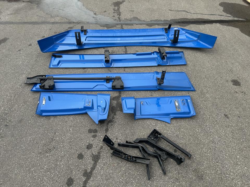 Cabin spoilers set A9607902344 BigSpace Mercedes-Benz Trucks ACTROS MP4 / MP5 2018