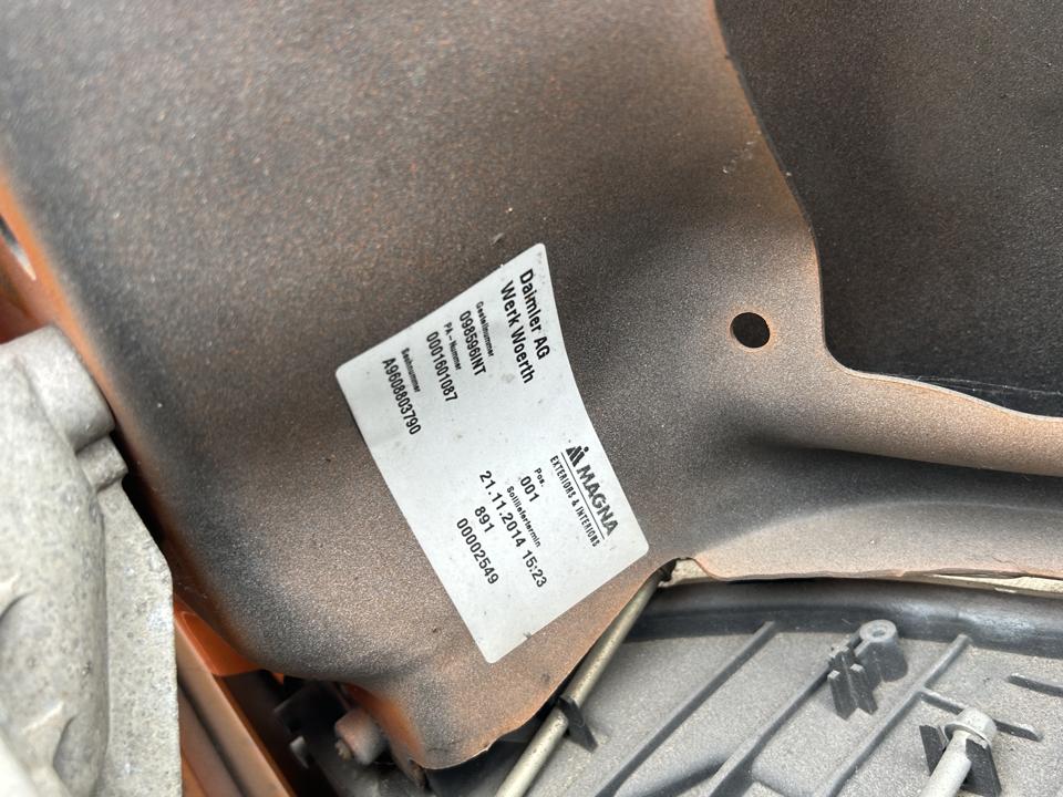 Bamperio komplektas A9608201839 Mercedes-Benz Trucks ANTOS 2015 priekis